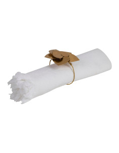 Kroužek na ubrousek Dulsine heart, zlatý | CÔTÉ TABLE - 1