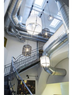 Závěsná laterna Z5 Grey sisal | AY ILLUMINATE-1 2