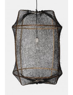 Hanging lamp Z1 Black Sisal | AY ILLUMINATE - 1