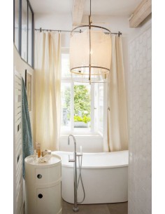 Závěsná laterna Z1, bílé hedvábí  | AY ILLUMINATE-1 2