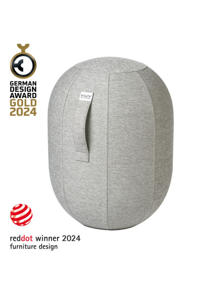 Balanční stolička Kapsul s látkovým potahem STOV Concrete | VLUV - 1