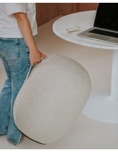 Balanční stolička Kapsul M s látkovým potahem...