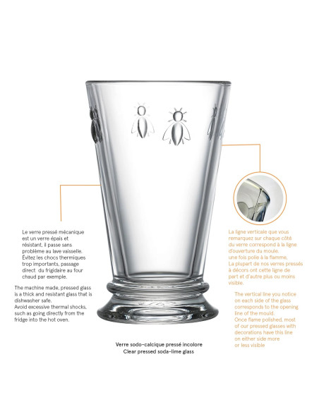 Glass of Bee long drink | LA ROCHERE - 5