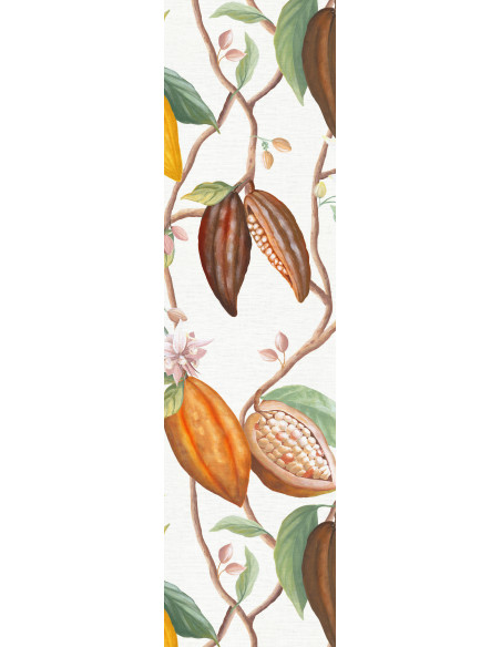 Bavlněný běhoun s potiskem Cocoa, 45x170 | TESSITURA TOSCANA TELERIE