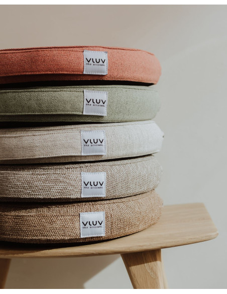 Balancing seat PIL&PED with fabric cover SOVA Toffee ø36cm | VLUV - 4