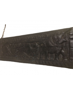 Decorative carved panel - antique - 1 2