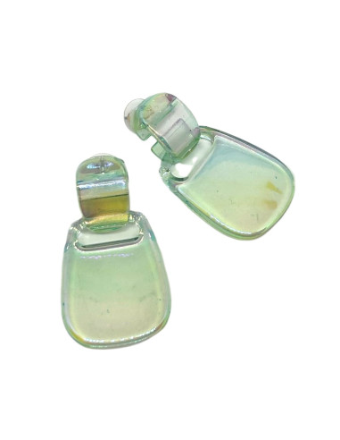 Náušnice zelené | KLÉO PARIS c