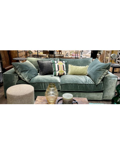 4místná pohovka Chamonix v šalvějovém sametovém potahu...