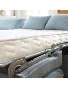 Rozkládací pohovka Bidart, 4místná se světlým snímatelným... 2