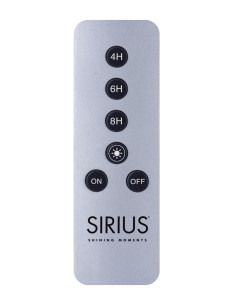 Ovladač - pro světla a svíčky zn.Sirius | SIRIUS