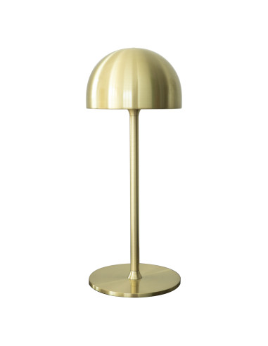 Dobíjecí stolní LED lampa Tim zlatá, indoor/...