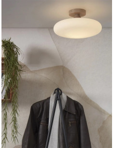 Stropní světlo Sapporo s mléčným sklem, pr.34cm | IT´S... 2