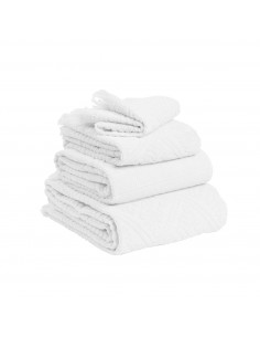 Towel Zoe 50x100 Neige | VIVARAISE - 1 2