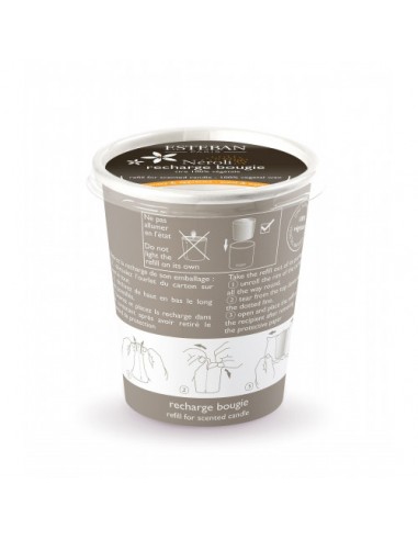 Bytová vůně Neroli, náhradní náplň do svíčky | ESTEBAN-1