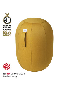 Balanční stolička Kapsul L s látkovým potahem LEIV...