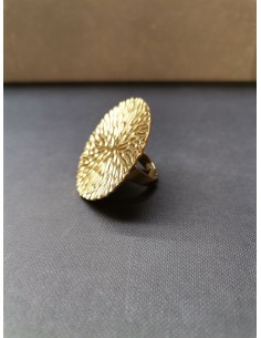 Gold round ring | PIOU PIOU - 1 2