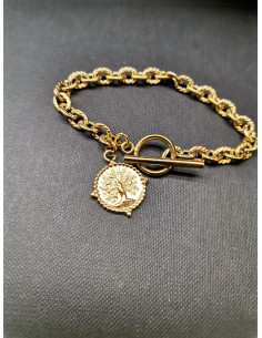 Řetízkový náramek s ozdobným ověsem | PIOU PIOU