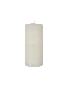 Colored candle Cote Nord 7 x 15cm, ivory | AFFARI - 3