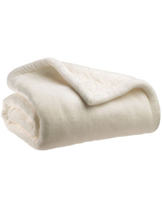 Pléd Michka 130x160, Neige | VIVARAISE-1