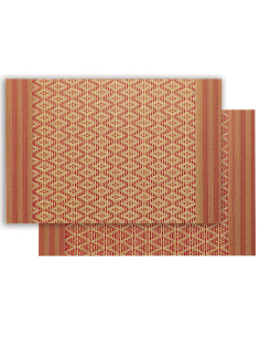 Prostírání Kadra, červená/ zlatá | WINKLER - 1 2