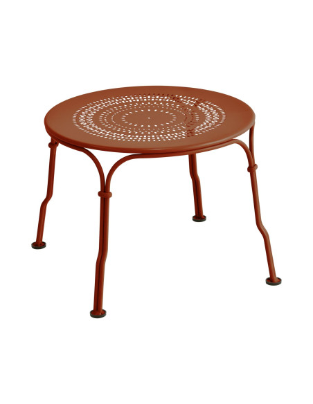 Kovový odkládací stolek 1900| FERMOB-orange