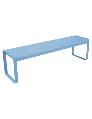 Kovová lavice Bellevie Premium | FERMOB-maia blue