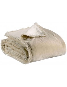 Fara Lin velvet bedspread 135x200 | VIVARAISE - 1