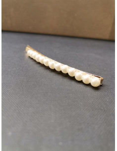 Sponka do vlasů s perlami, jednořadá | PIOU PIOU 2