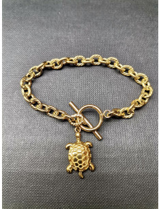 Řetízkový náramek s ověsem želvy | PIOU PIOU - 1 2