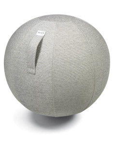 Seating / yoga ball with fabric cover STOV Concrete 60-65cm | VLUV - 1