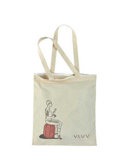 Balanční stolička Kapsul M s látkovým potahem VLIP Olive | VLUV