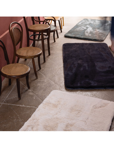 Koberec Eddy tmavě šedý, 70x140 | VIVARAISE