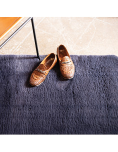 Carpet Eddy ombre 70x140, dark grey | VIVARAISE - 1 2