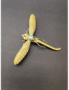 Brooch in the shape of a dragonfly | PIOU PIOU - 1 2