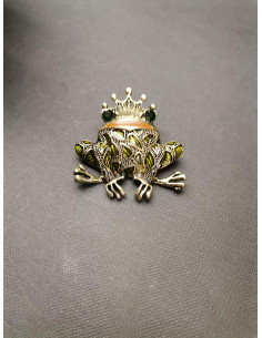 Brož ve tvaru zdobené žáby | PIOU PIOU