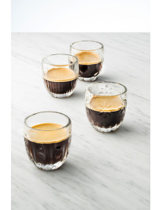 Sada skleněných šálků na espresso Troquet 10cl | LA ROCHÈRE-1 2