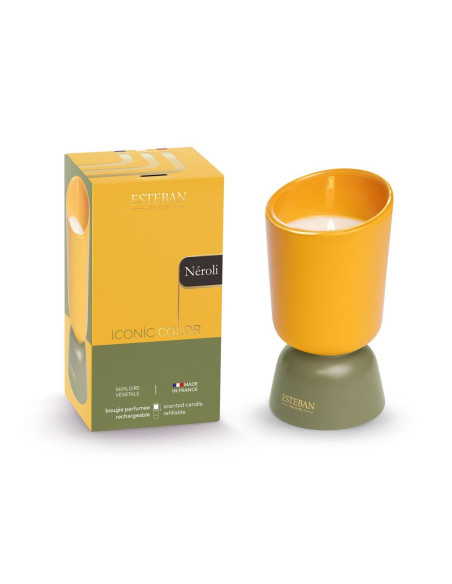 ICONIC COLOR - bytový parfém Neroli, vonná svíčka 220g | ESTEBAN