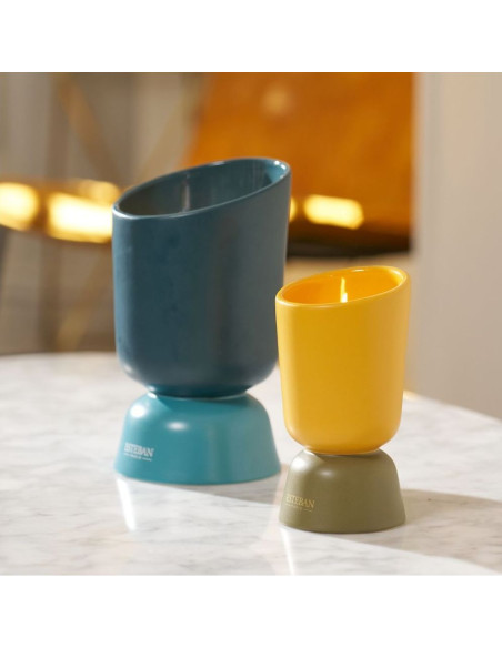 ICONIC COLOR - bytový parfém Figue Noire, vonná svíčka 220g | ESTEBAN