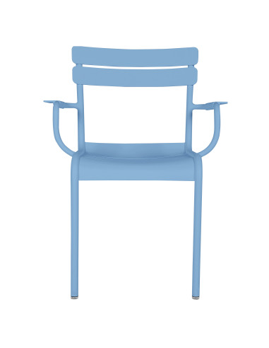 Luxembourg metal chair with armrests | FERMOB - 24