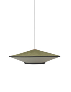 Závěsné světlo Cymbal L Evergreen, zelené | FORESTIER