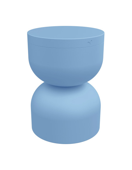 Piapolo metal table/stool with storage space | FERMOB - 41