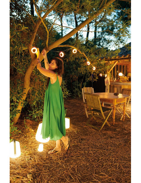 Světelný LED řetěz Hoopik L1200, outdoor | FERMOB