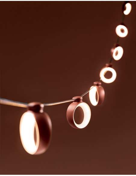 Světelný LED řetěz Hoopik L1200, outdoor | FERMOB