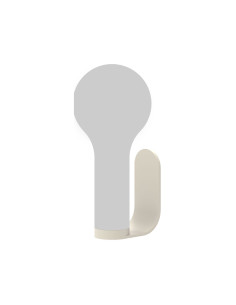 Držák na stěnu pro LED světlo Aplô clay grey