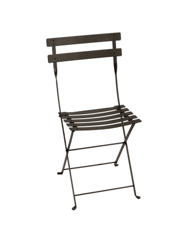 Folding metal chair Bistro | FERMOB - 25