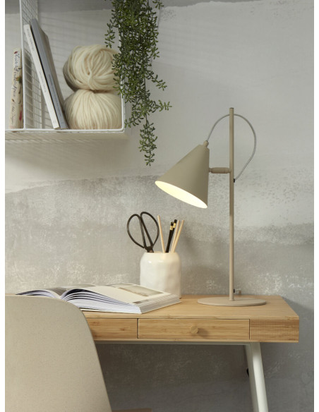Stolní lampa Lisbon pískově béžová | IT´S ABOUT ROMI