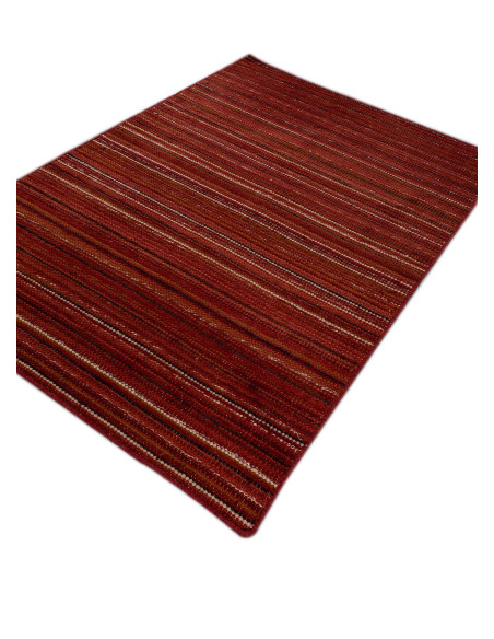 Vlněný koberec Abrash 137x201, červený | JAIPUR RUGS