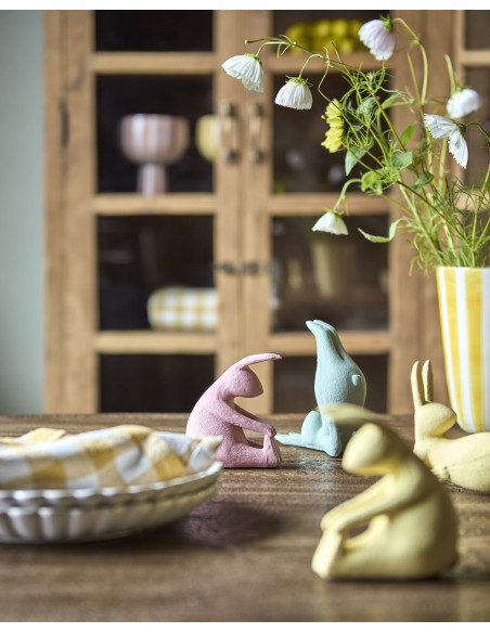 Svíčky - přírodní vajíčka v sadě 4kusů | AFFARI