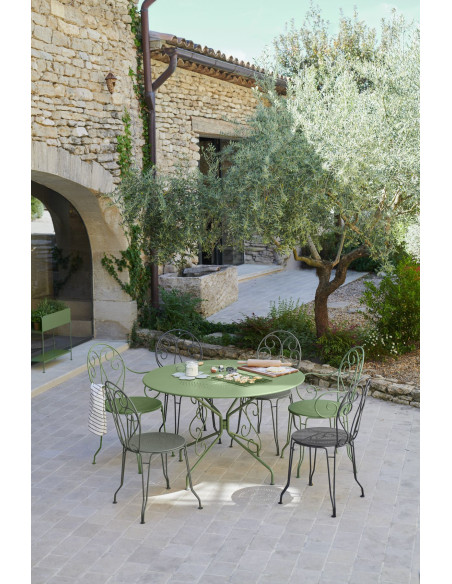 Metal table Montmartre 96 | FERMOB - 17