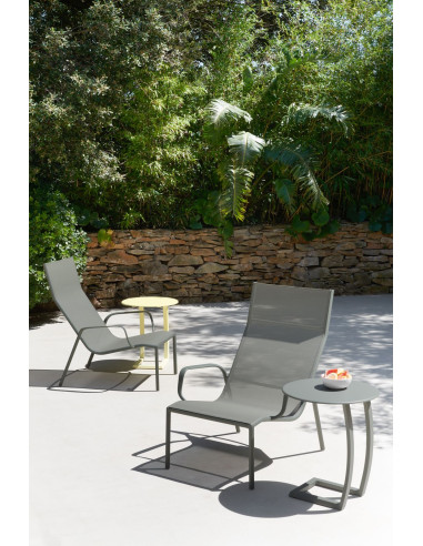 Aluminum low table Alize Offset | FERMOB - 26